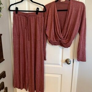 NWOT | MARONIE 2PC PANT SET - SMALL